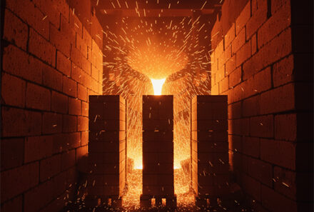 بوکسیت کلسینه: شاه‌کلید افزایش مقاومت در آجرهای نسوز آلومینایی و شاموتی