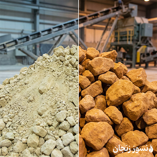 تفاوت بوکسیت و شاموت: کدام یک برای کوره شما به‌صرفه‌تر است؟